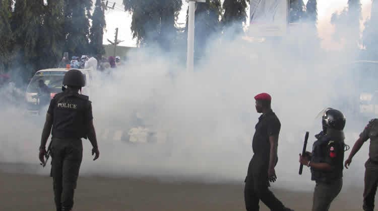 BREAKING: Tear Gas Hits Rhodes-Vivour, Funso Doherty at Lekki #EndSARS Memorial